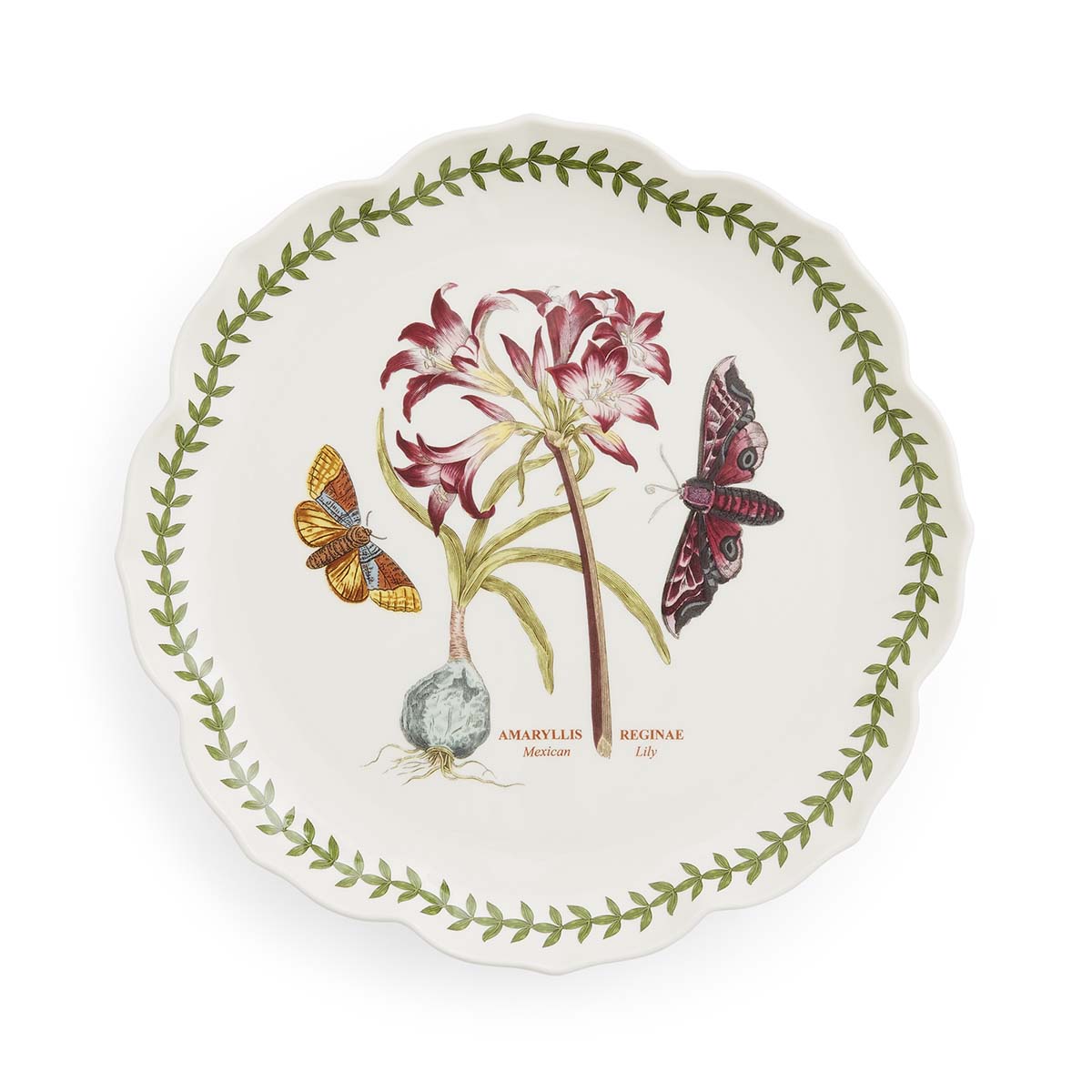 Botanic Garden  Lotus Blossom Dinner Plate, Mexican Lily image number null